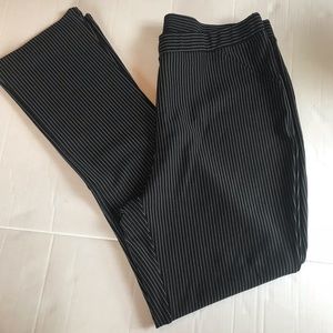 Black and white dress pants